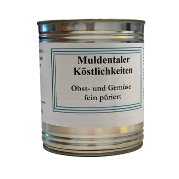 750g Dose Obst und Gemüse fein püriert
