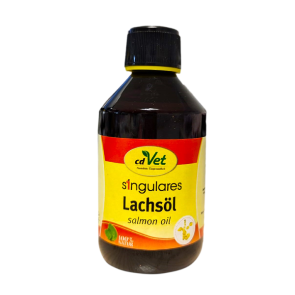 Lachsöl, für die Versorgung mit Omega 3 Fettsäuren