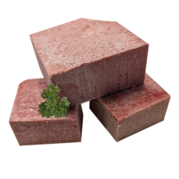 Putenfleisch fein gewolft im Würfel