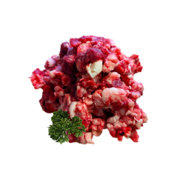 bluthaltiges, fettiges Rindfleisch, gewolft